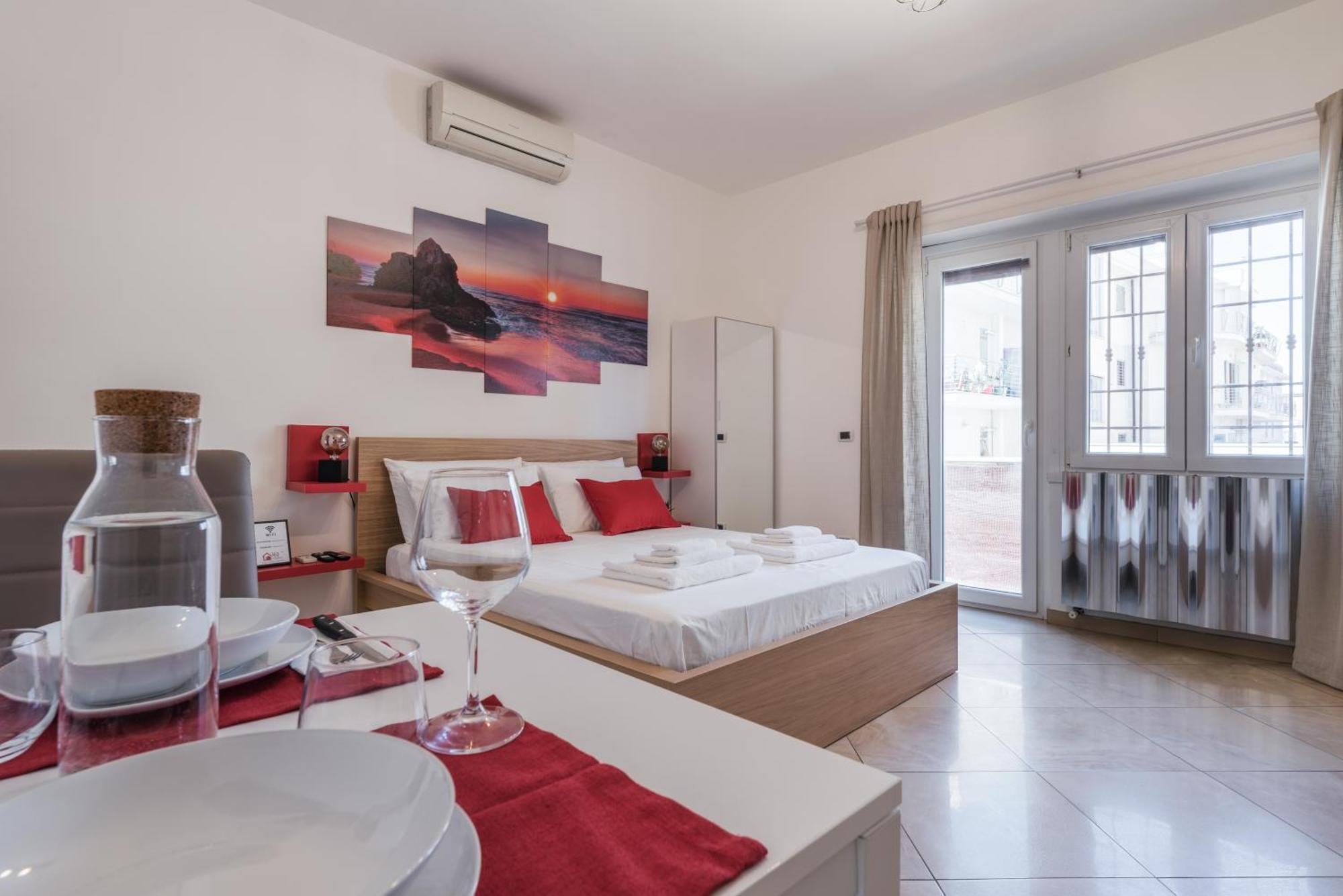 360 Guesthouse - Apartment With Terrace Fiumicino Kültér fotó